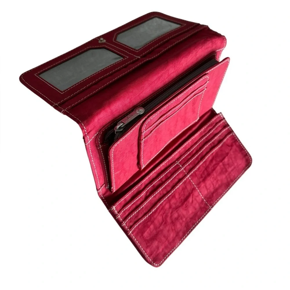 Kipling Vtg Red Wallet - Picture 3 of 10